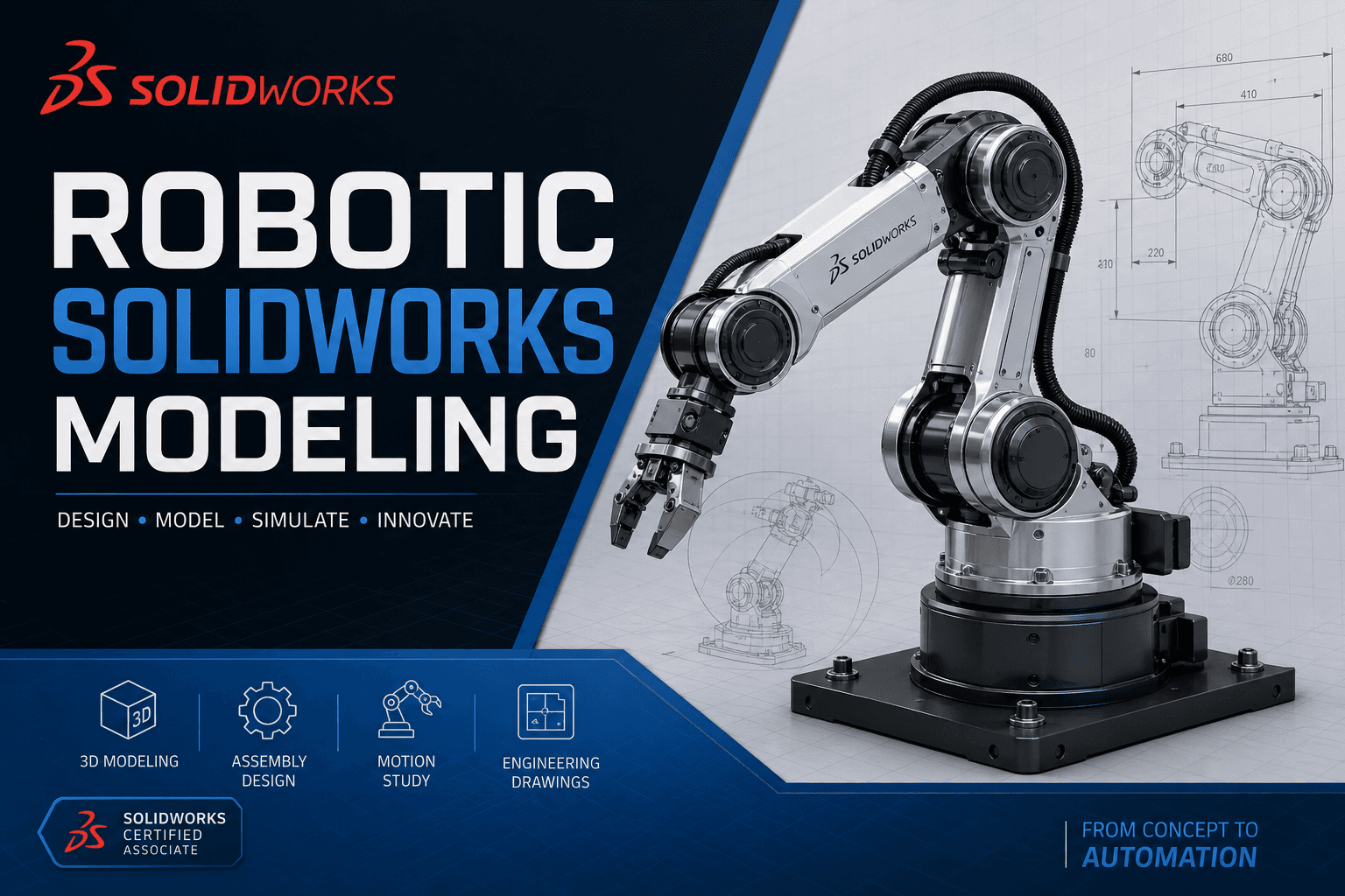 Conception et Modélisation SolidWorks de Projets Robotiques